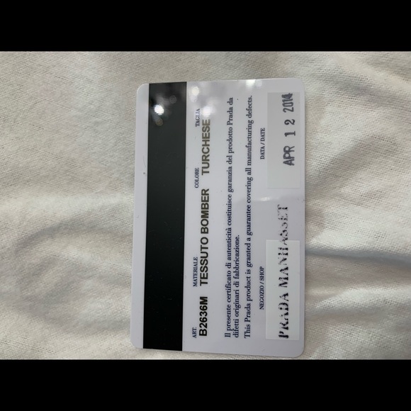 Authentic Prada Puffy Turquoise tote with crossbody strap - Picture 16 of 16